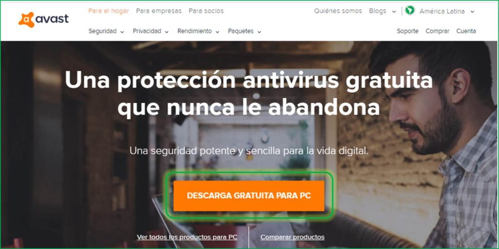 Descargar Avast antivirus gratis